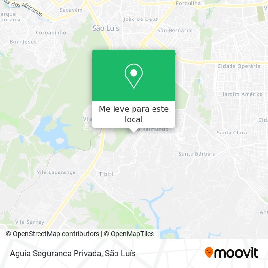 Aguia Seguranca Privada mapa