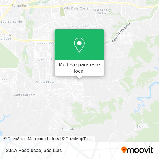 S.B.A Resolucao mapa