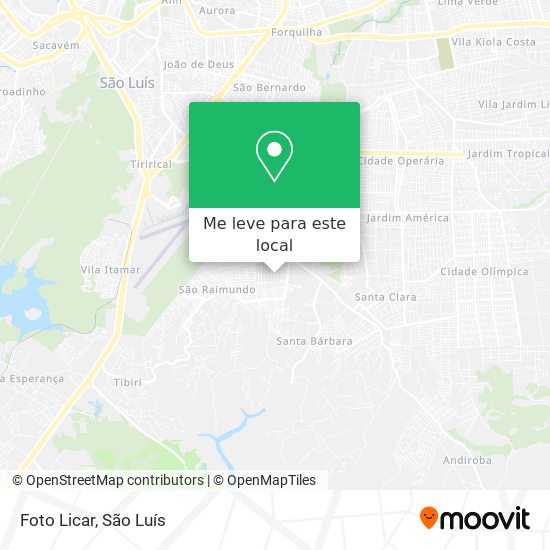 Foto Licar mapa