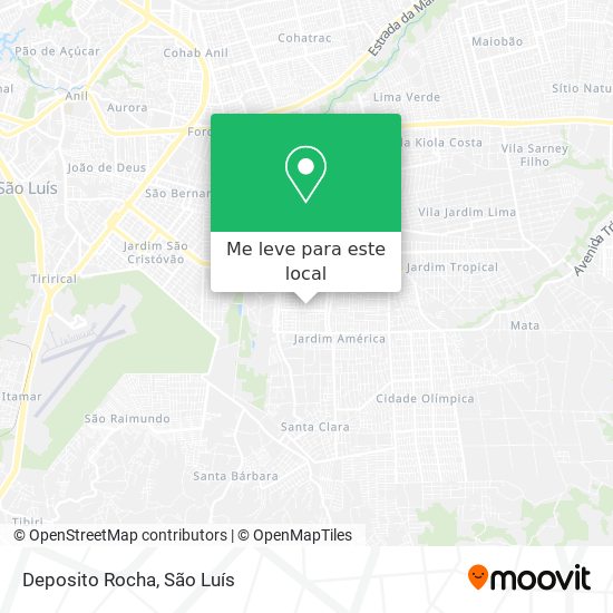 Deposito Rocha mapa