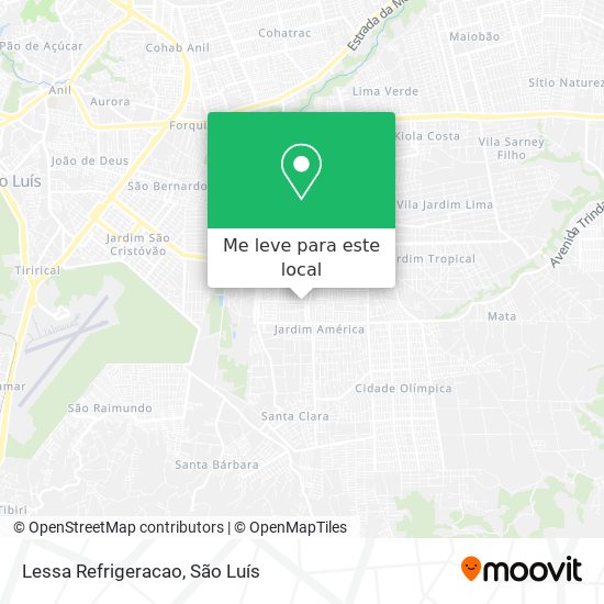 Lessa Refrigeracao mapa