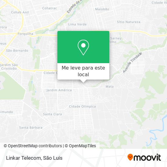 Linkar Telecom mapa