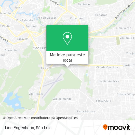 Line Engenharia mapa