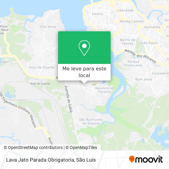 Lava Jato Parada Obrigatoria mapa