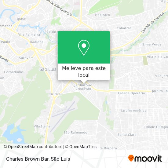 Charles Brown Bar mapa
