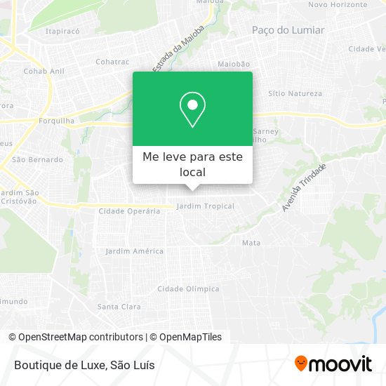 Boutique de Luxe mapa