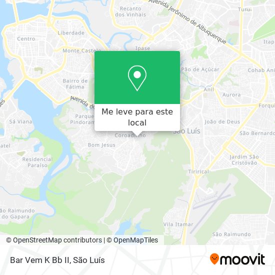 Bar Vem K Bb II mapa