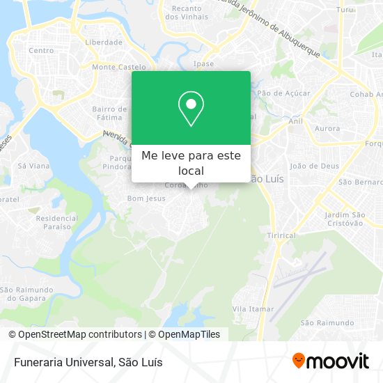 Funeraria Universal mapa