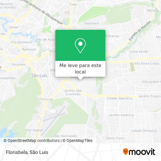Florisbela mapa