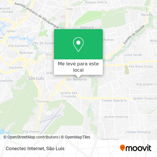 Conectec Internet mapa
