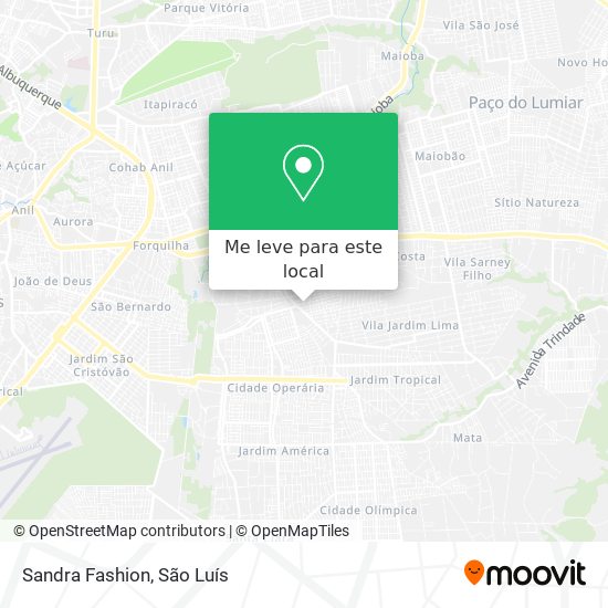 Sandra Fashion mapa