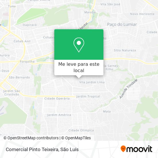 Comercial Pinto Teixeira mapa