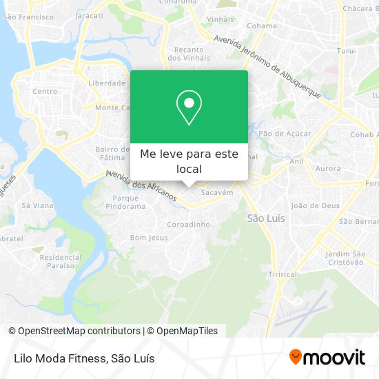 Lilo Moda Fitness mapa