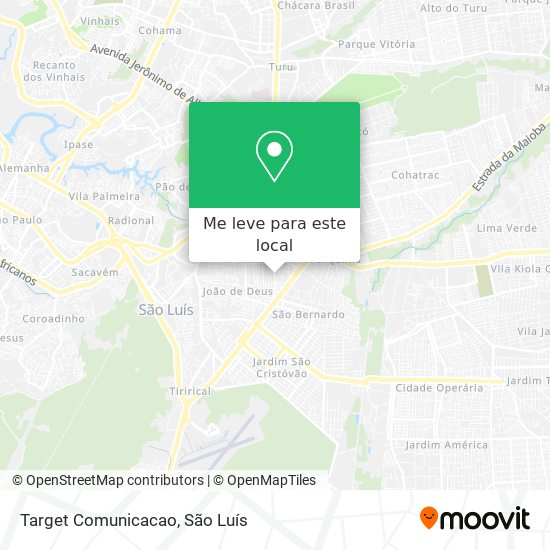 Target Comunicacao mapa