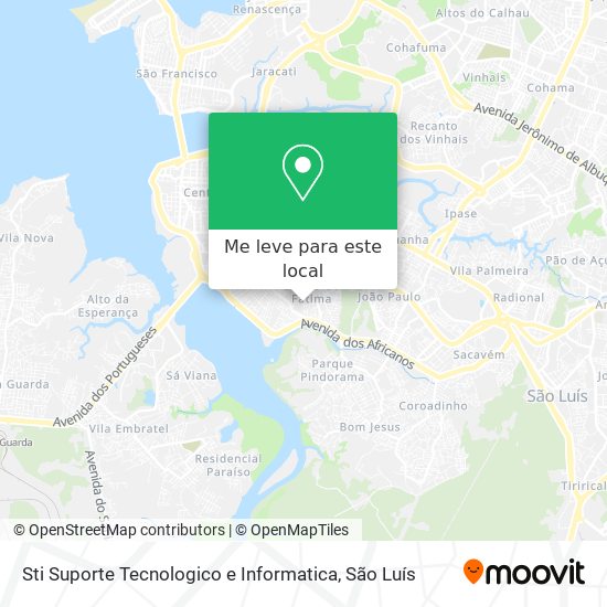 Sti Suporte Tecnologico e Informatica mapa