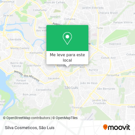 Silva Cosmeticos mapa