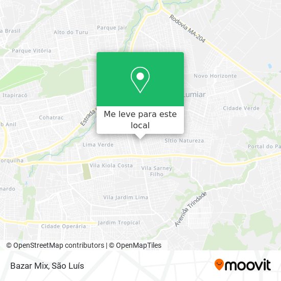Bazar Mix mapa