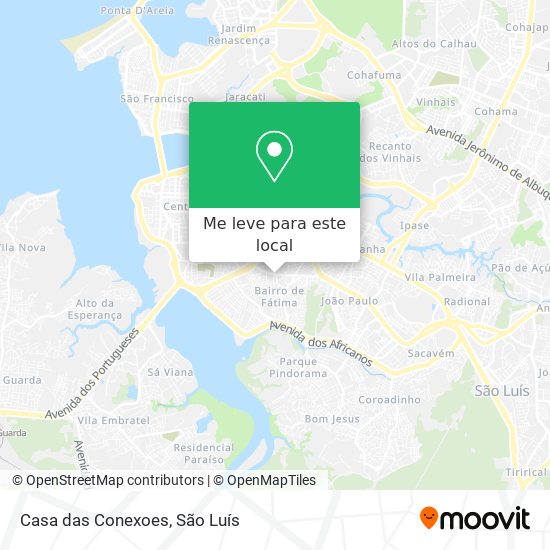 Casa das Conexoes mapa