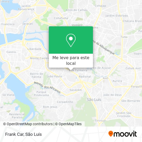 Frank Car mapa