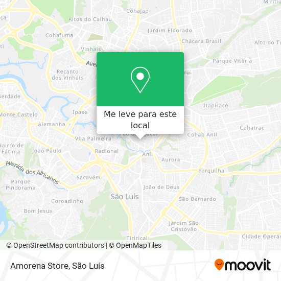 Amorena Store mapa