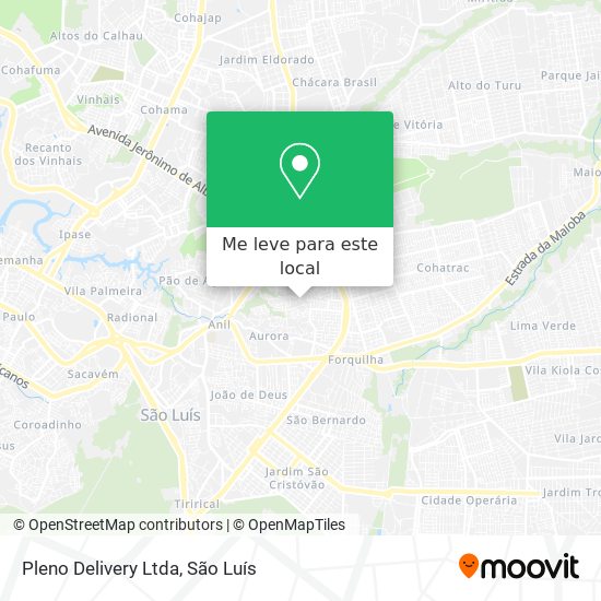 Pleno Delivery Ltda mapa