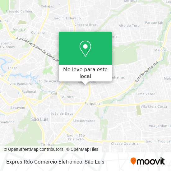 Expres Rdo Comercio Eletronico mapa