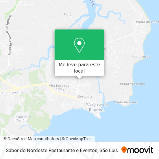 Sabor do Nordeste Restaurante e Eventos mapa