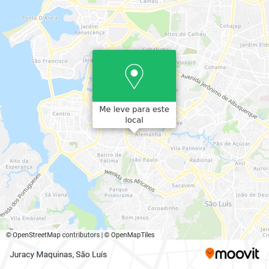 Juracy Maquinas mapa