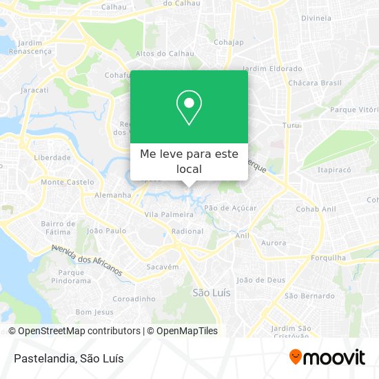 Pastelandia mapa