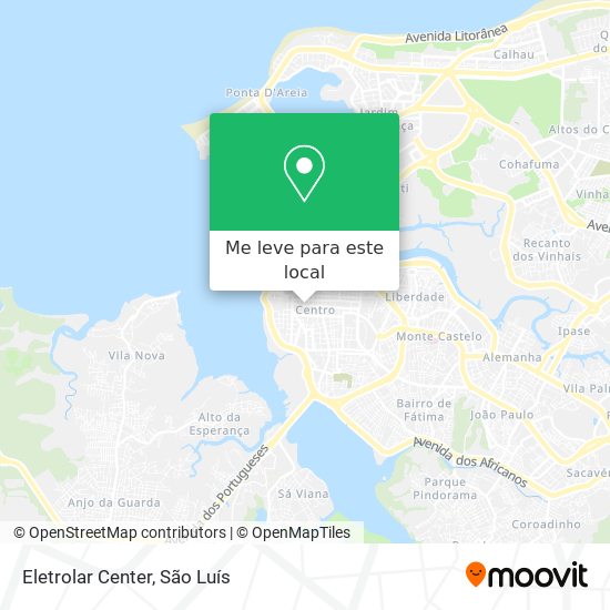 Eletrolar Center mapa