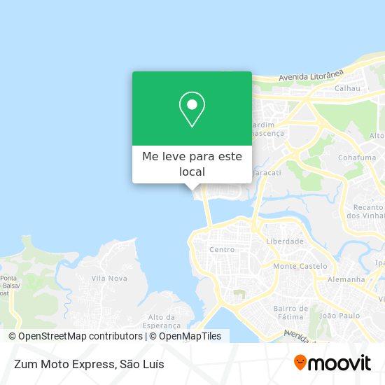 Zum Moto Express mapa