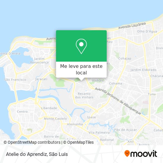 Atelie do Aprendiz mapa