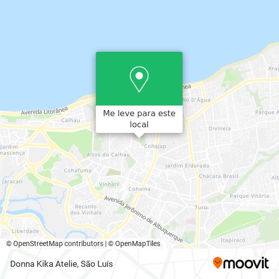 Donna Kika Atelie mapa