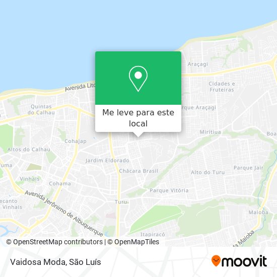 Vaidosa Moda mapa