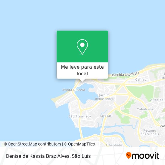 Denise de Kassia Braz Alves mapa