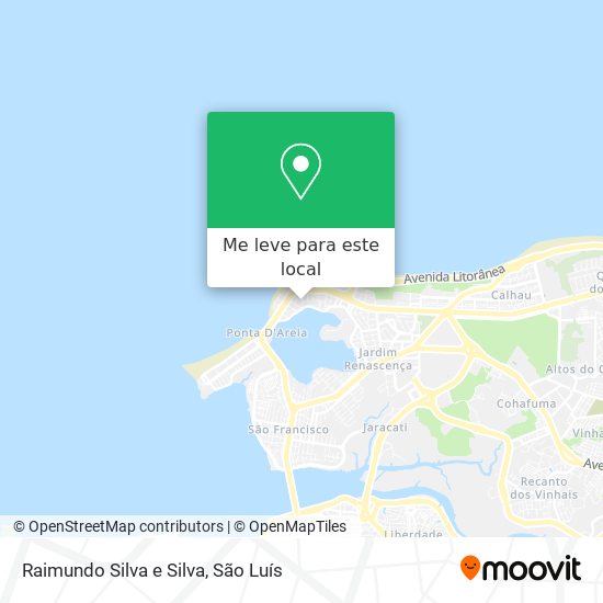 Raimundo Silva e Silva mapa