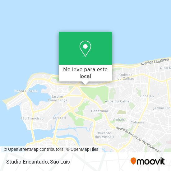Studio Encantado mapa
