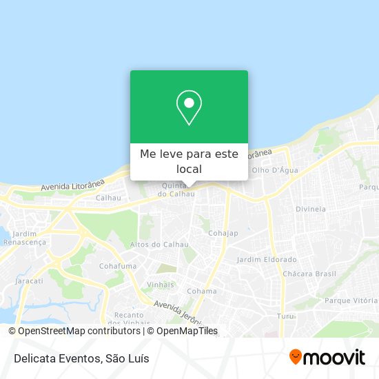 Delicata Eventos mapa