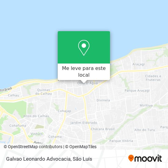 Galvao Leonardo Advocacia mapa