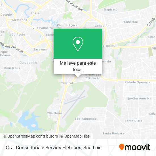 C. J. Consultoria e Servios Eletricos mapa