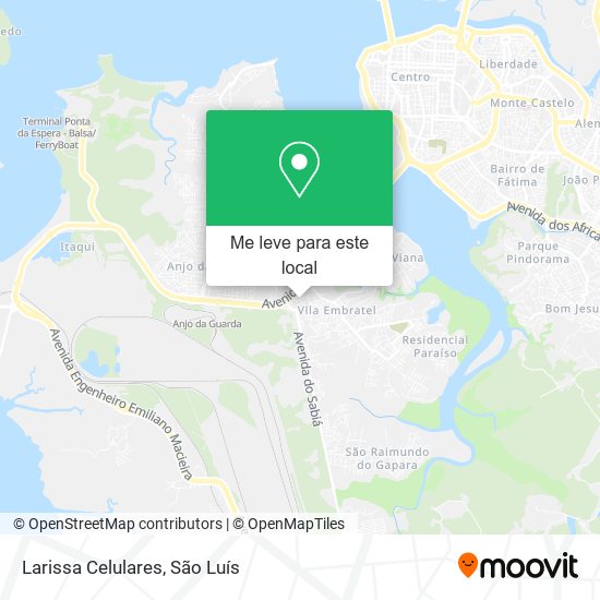 Larissa Celulares mapa