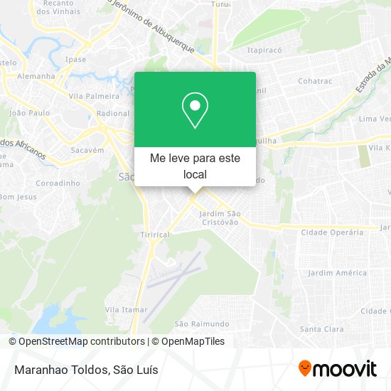 Maranhao Toldos mapa