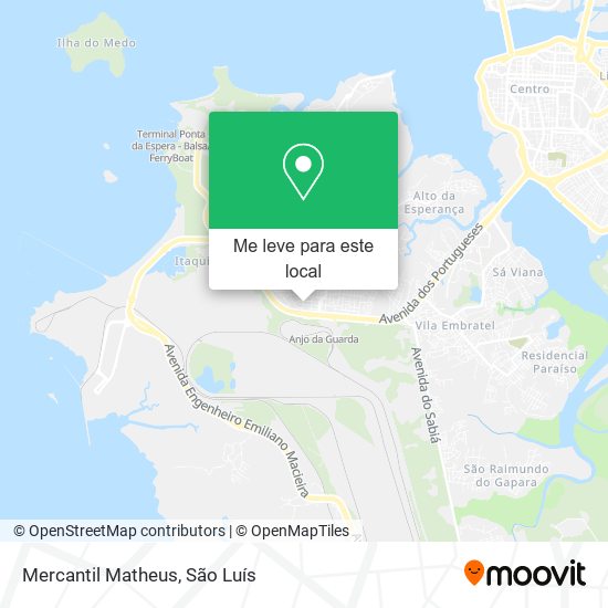 Mercantil Matheus mapa