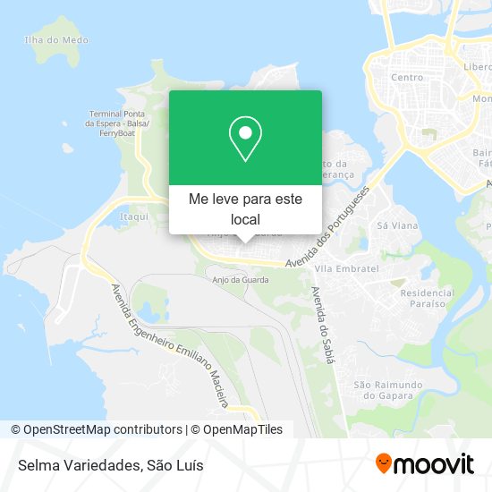 Selma Variedades mapa