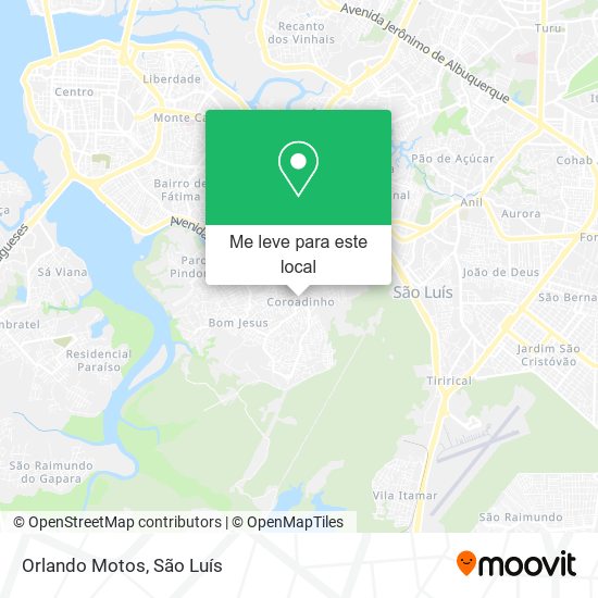 Orlando Motos mapa