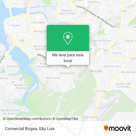 Comercial Bogea mapa