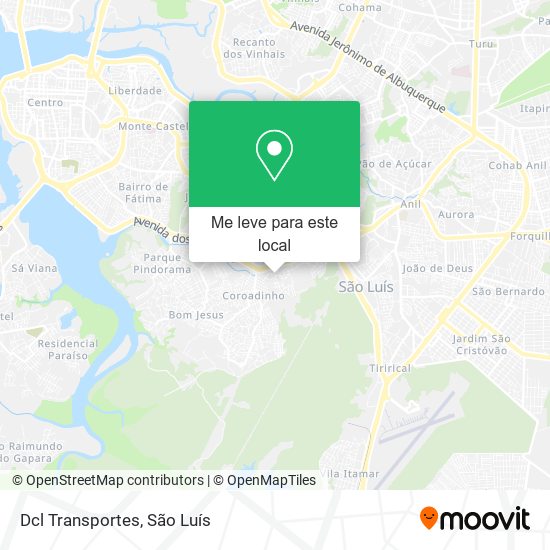 Dcl Transportes mapa