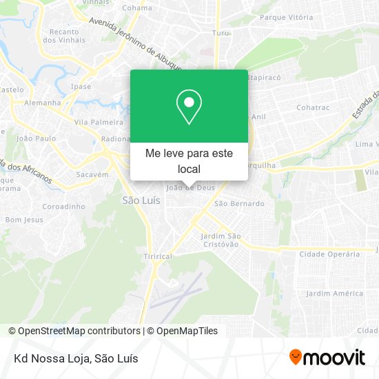 Kd Nossa Loja mapa