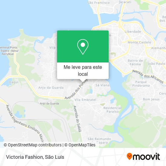 Victoria Fashion mapa