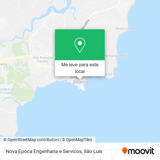 Nova Epoca Engenharia e Servicos mapa